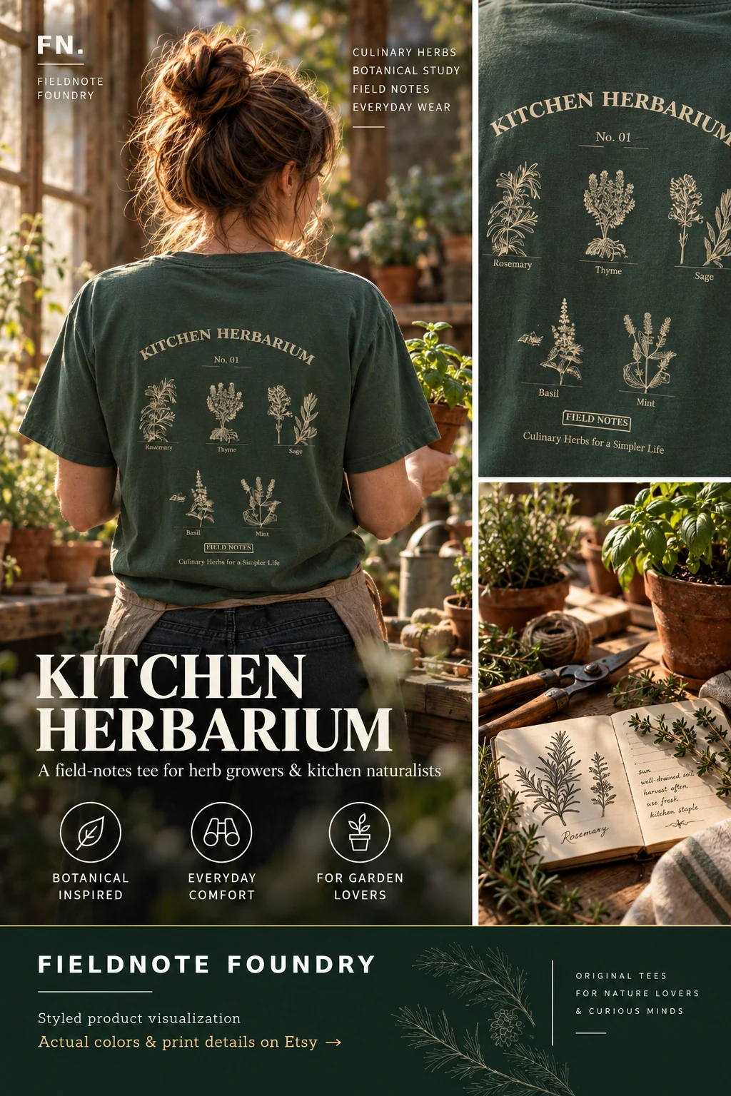 Kitchen Herbarium editorial collection