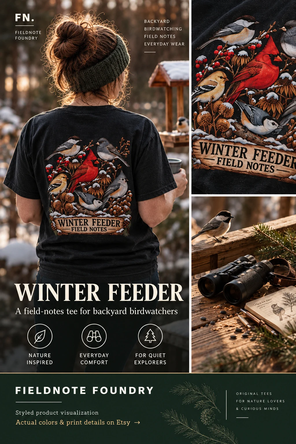 Winter Feeder editorial collection